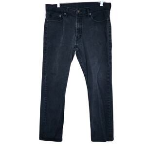 Levi's Black 513 Size 34 30 Jeans